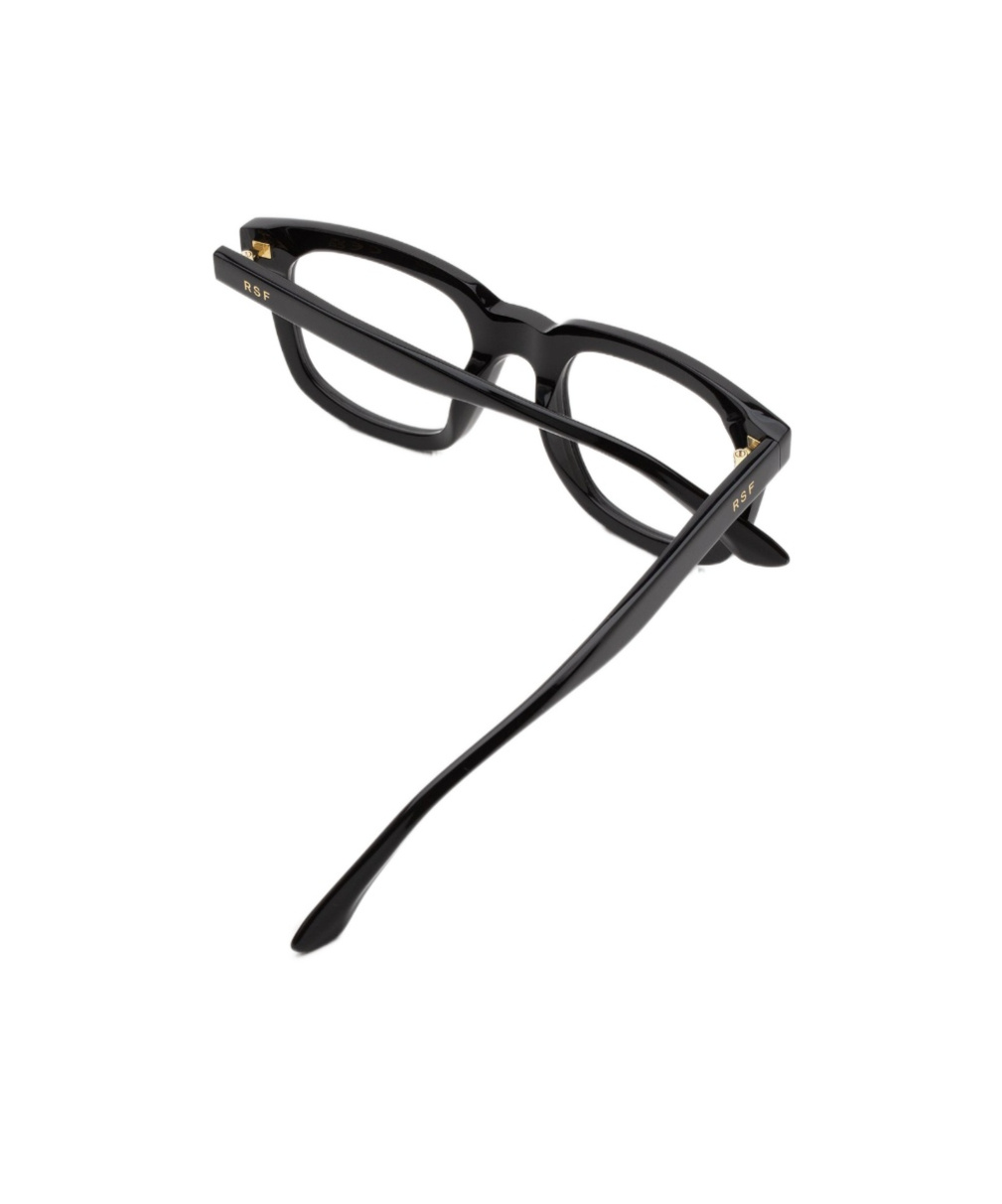 Retrosuperfuture Geometric Frame Plain Mirror In Black