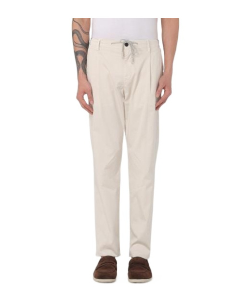 Eleventy Drawstring Trousers In Neutral