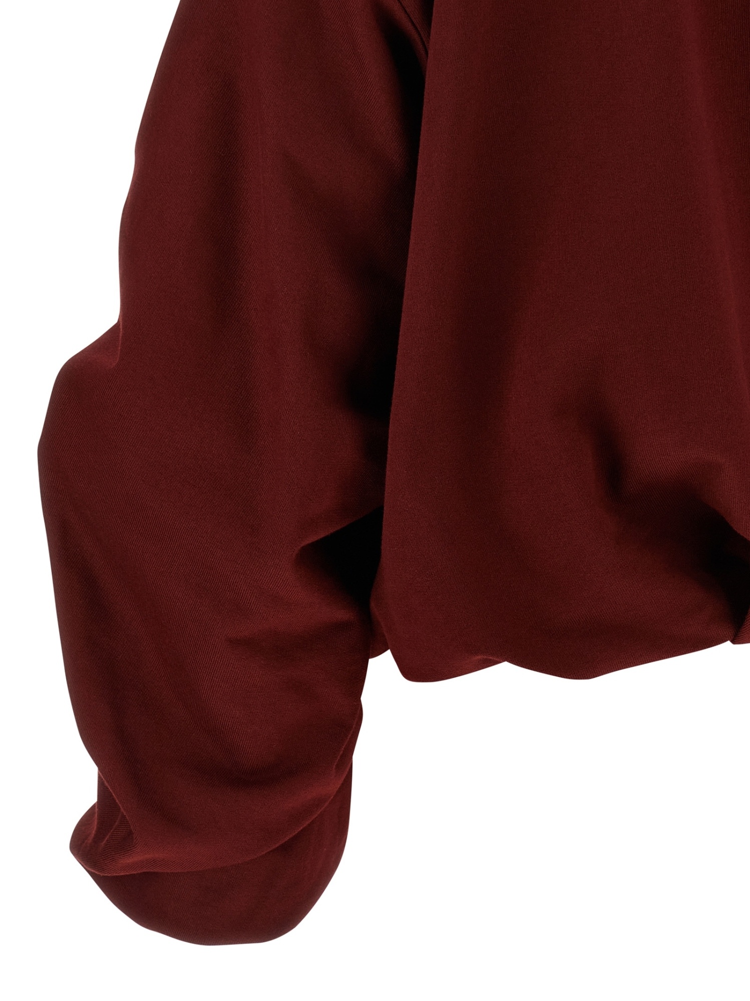 Dries Van Noten Long-sleeved Hooded Sweatshirt In Brown