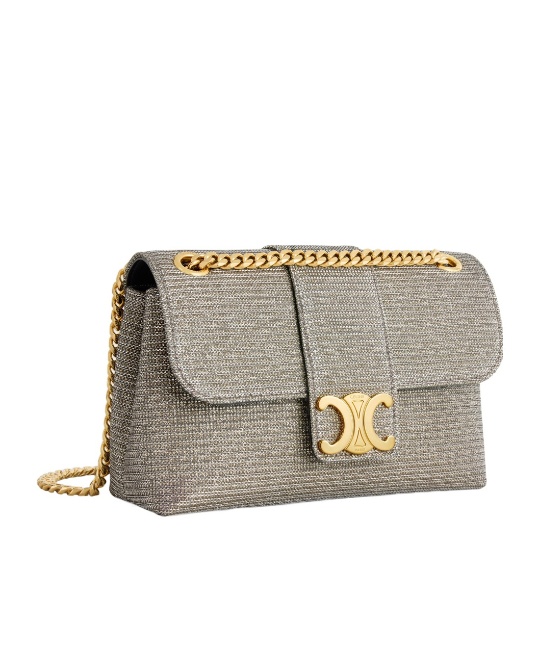 Celine Victoire Shoulder Bag In Nude
