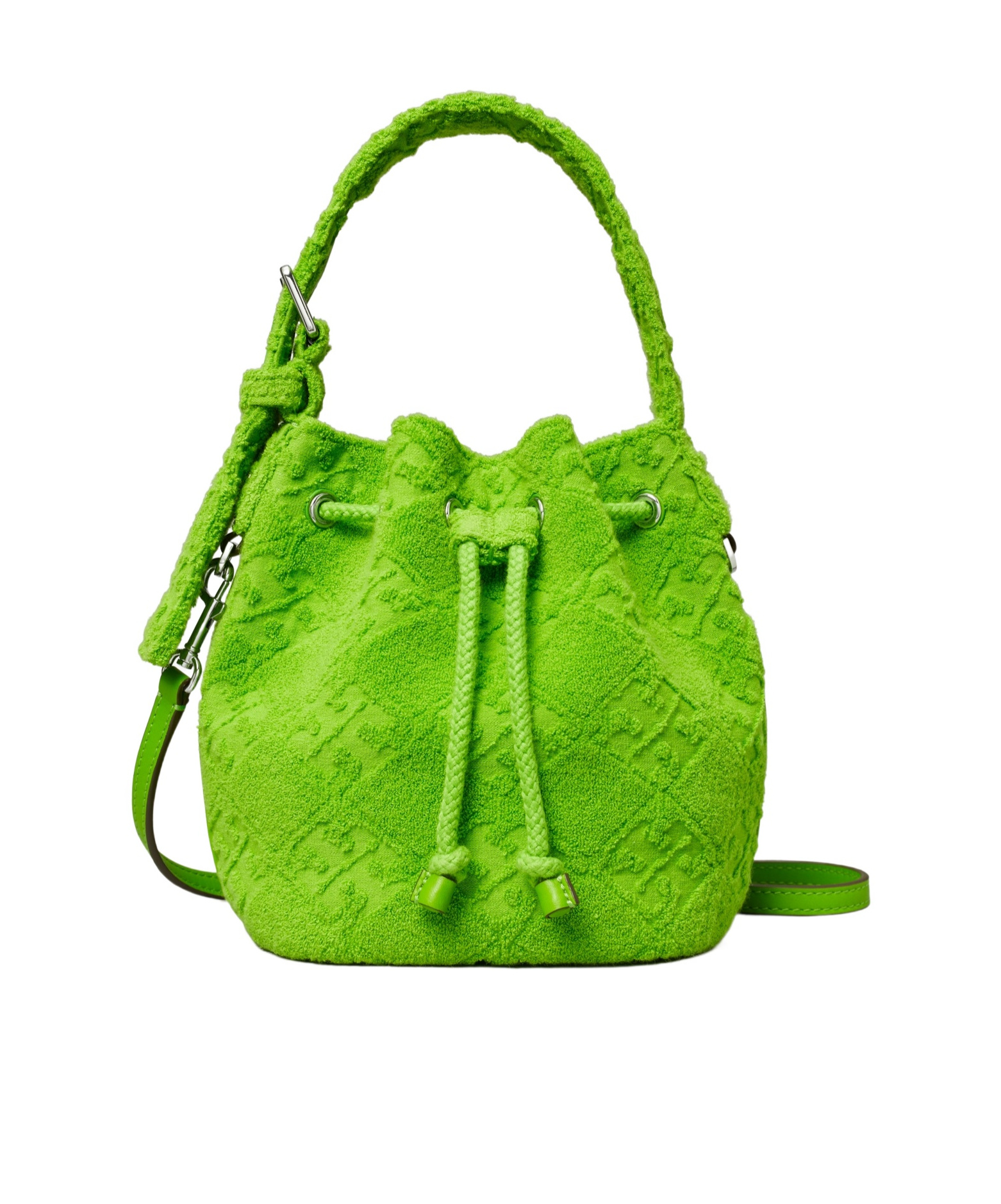 Tory Burch T Monogram Terry Mini Bucket Bag