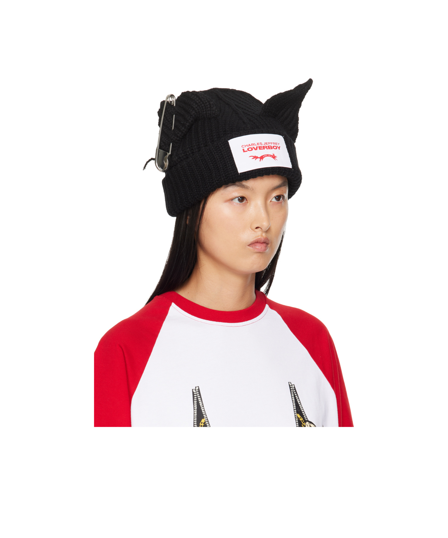 Charles Jeffrrey Loverboy Logo Wool Hat In Multicolor