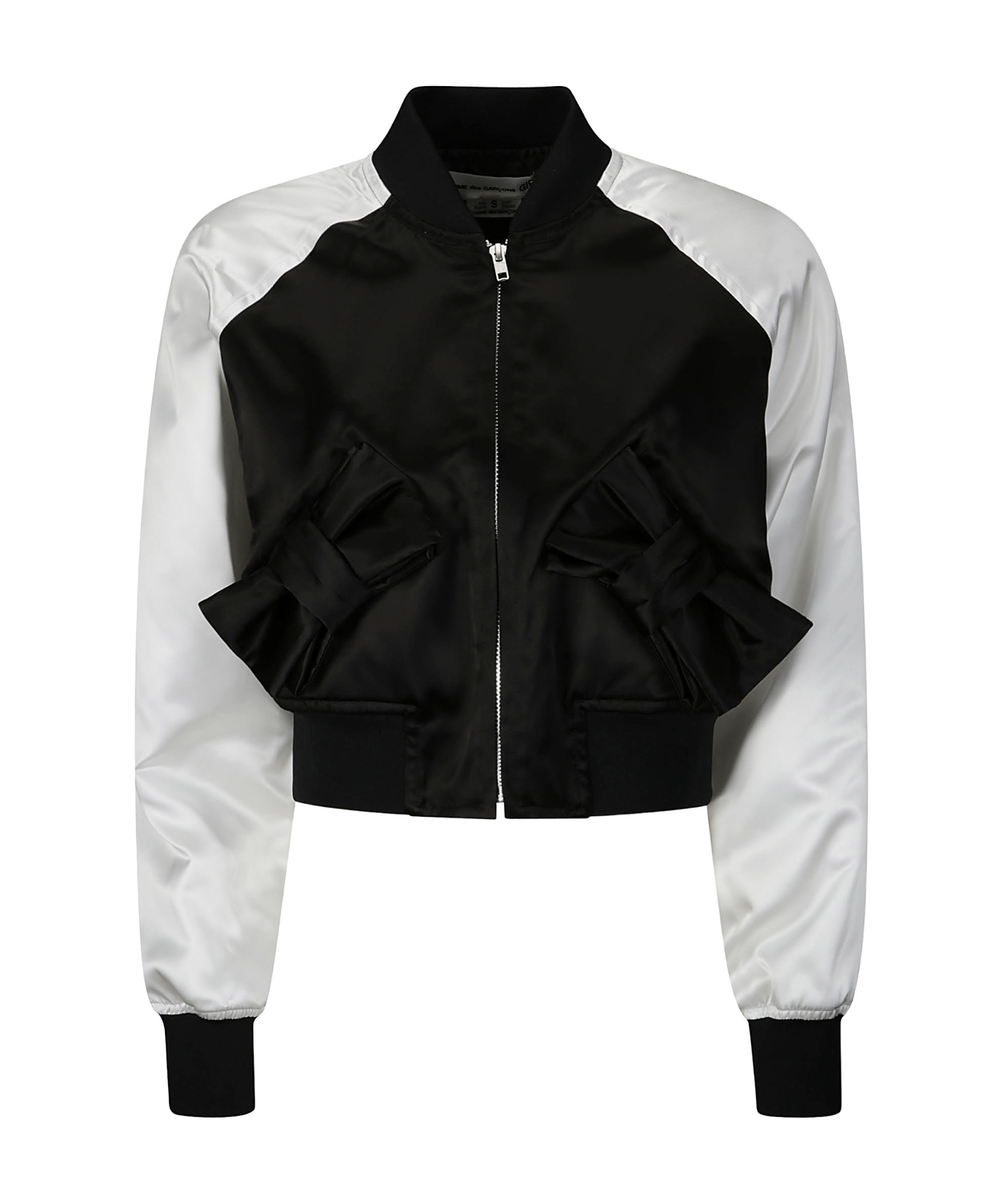 COMME DES GARÇONS COMME DES GARÇONS GIRL SATIN BOMBER JACKET 