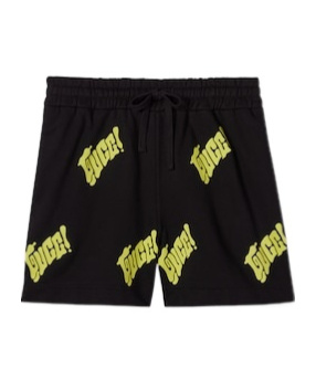 Gucci Embroidered Cotton Jersey Shorts In Multi