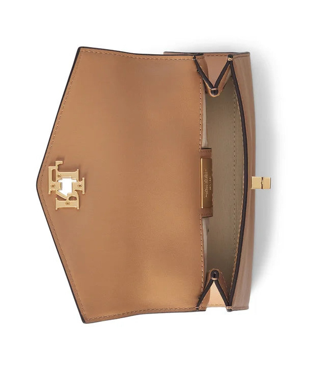 Polo Ralph Lauren Flip Shoulder Bag In Nude