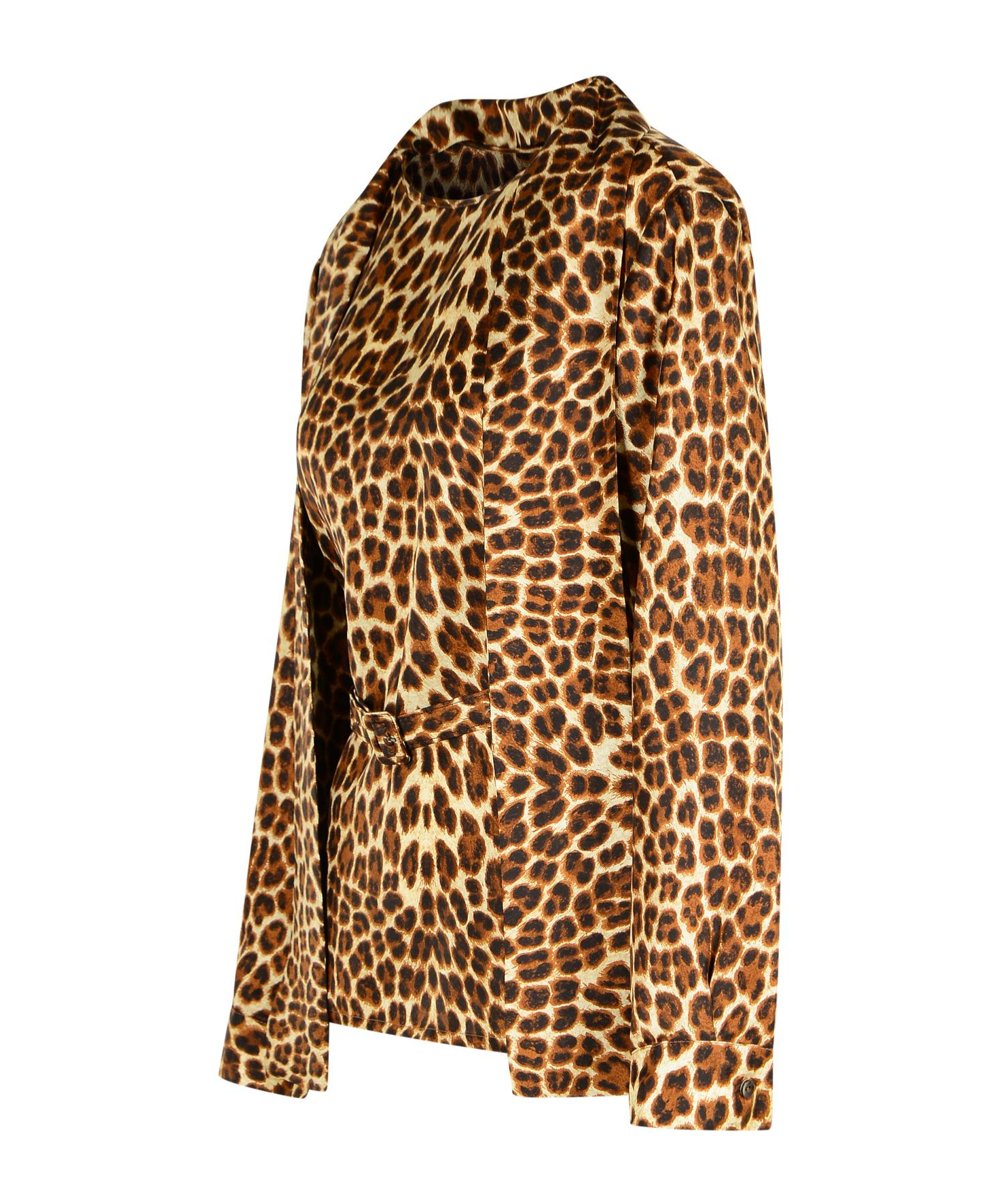 P.a.r.o.s.h Long-sleeved Blouse In Brown
