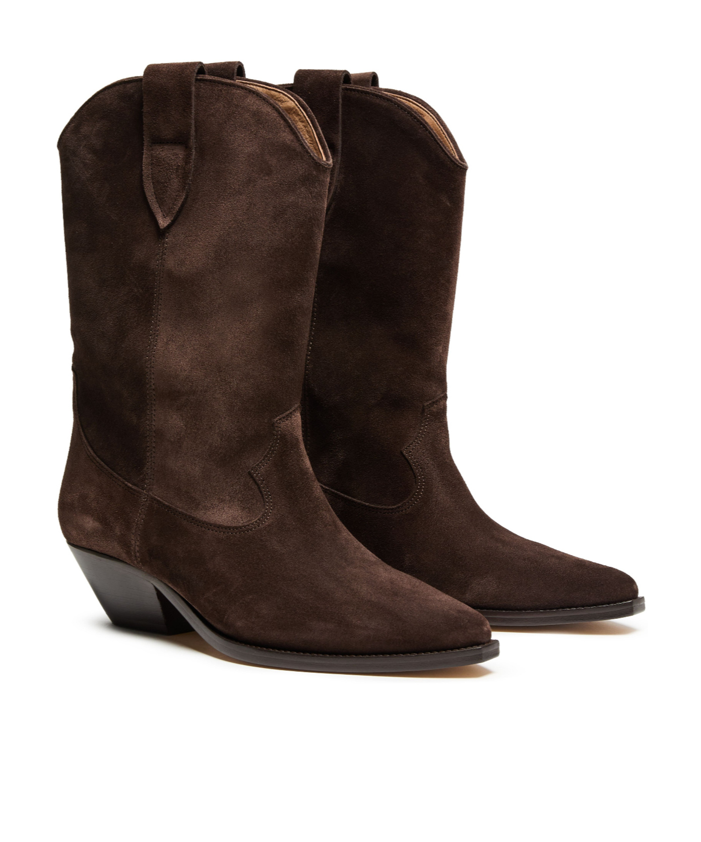 Isabel Marant Pointed Toe Boots In Brown