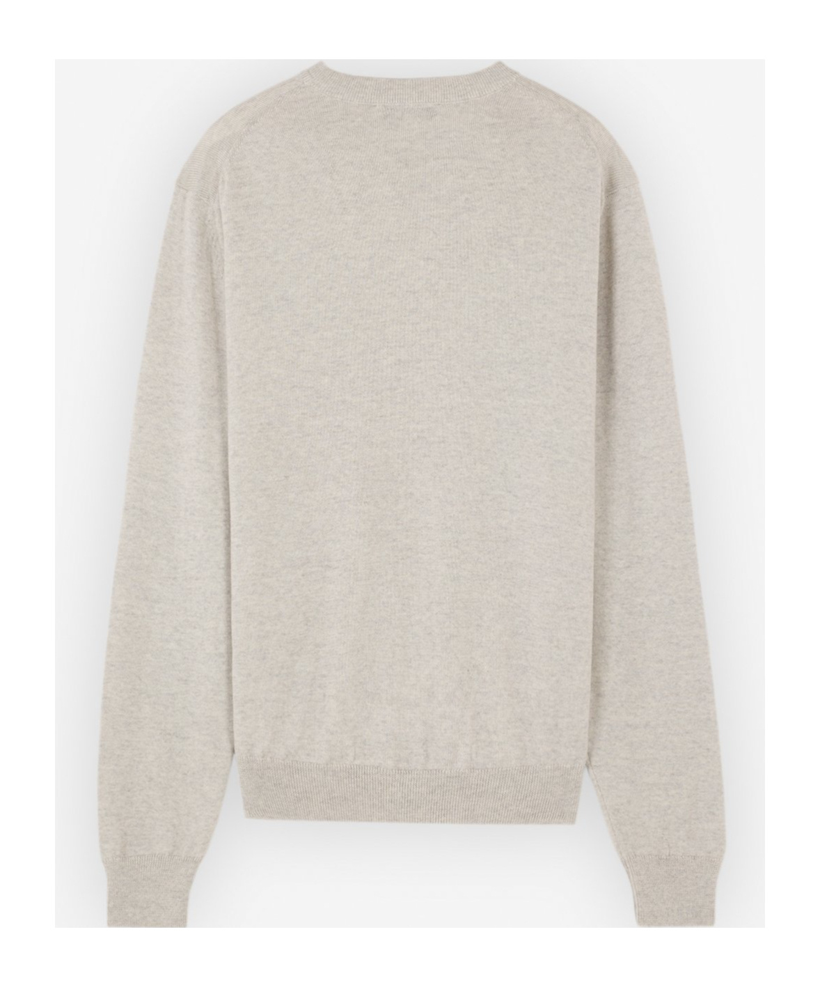 Maison Kitsuné Bold Fox Head Patch Regular Jumper In White