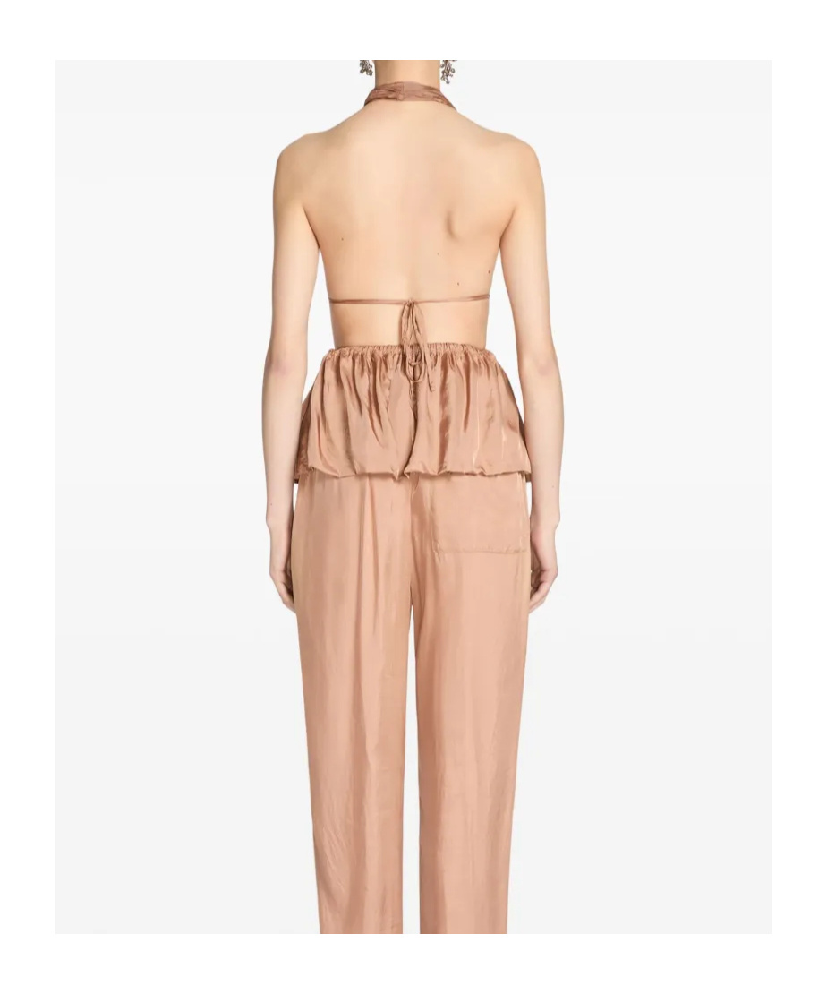 Shop Dries Van Noten Neck Vest In Nude