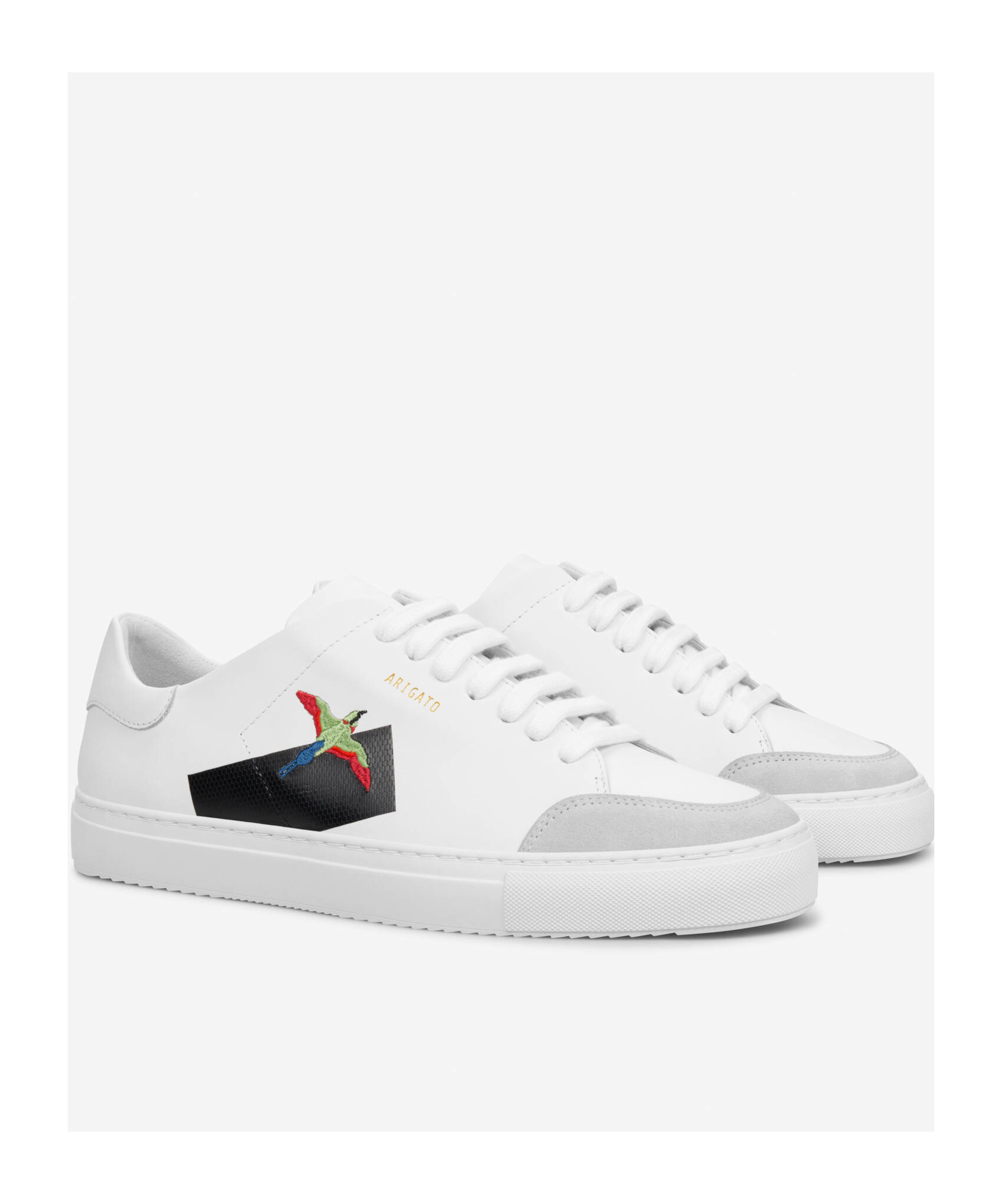 Axel Arigato Clean 90 Bird Sneakers In White