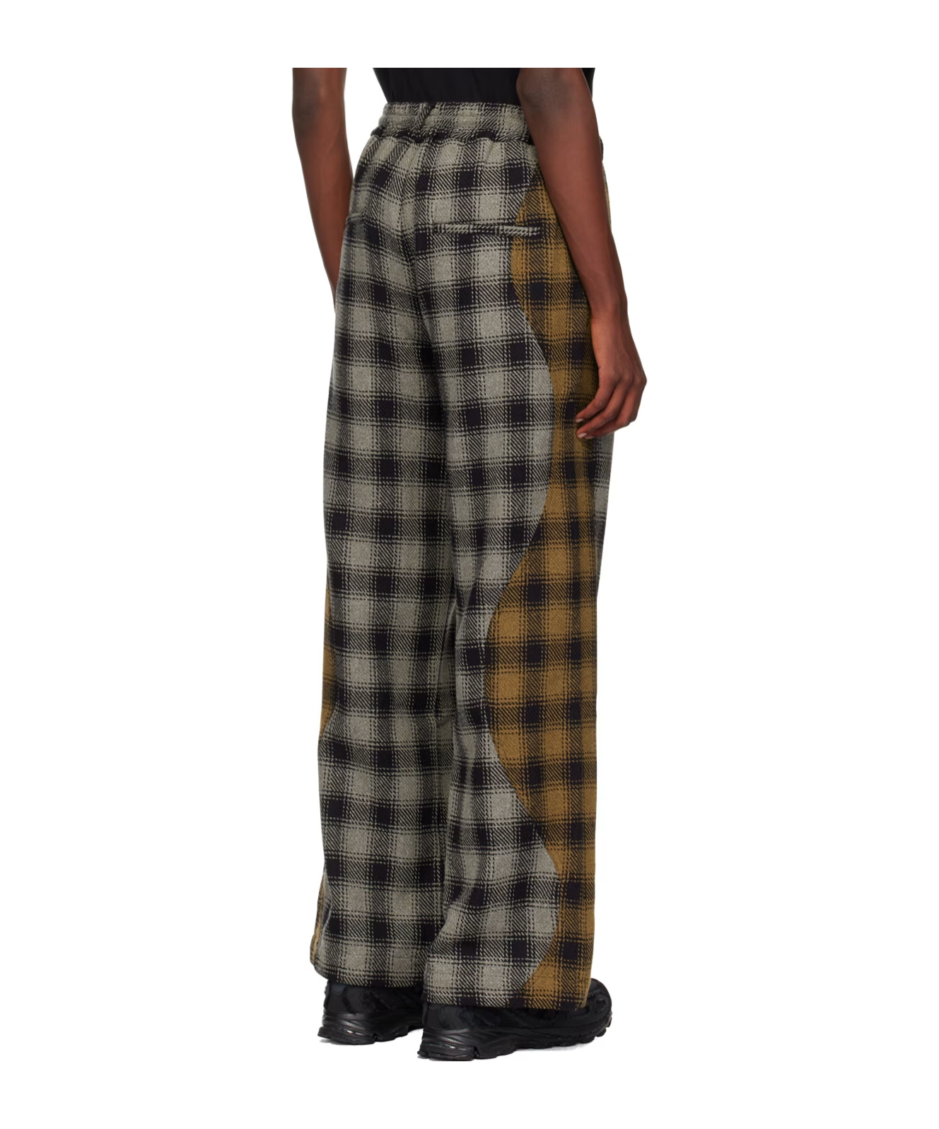 SONG FOR THE MUTE TARTAN-CHECK TROUSERS