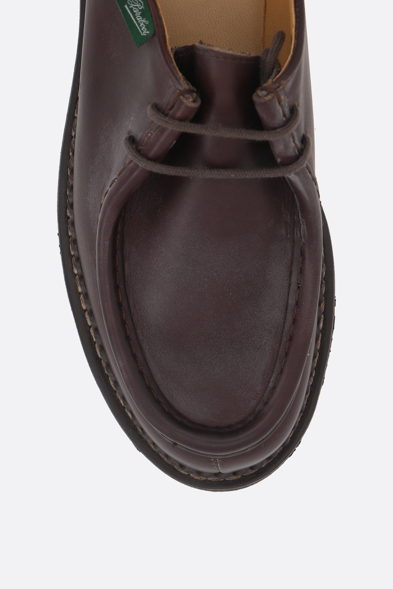 Shop Paraboot Michael Boat Shoes In Black