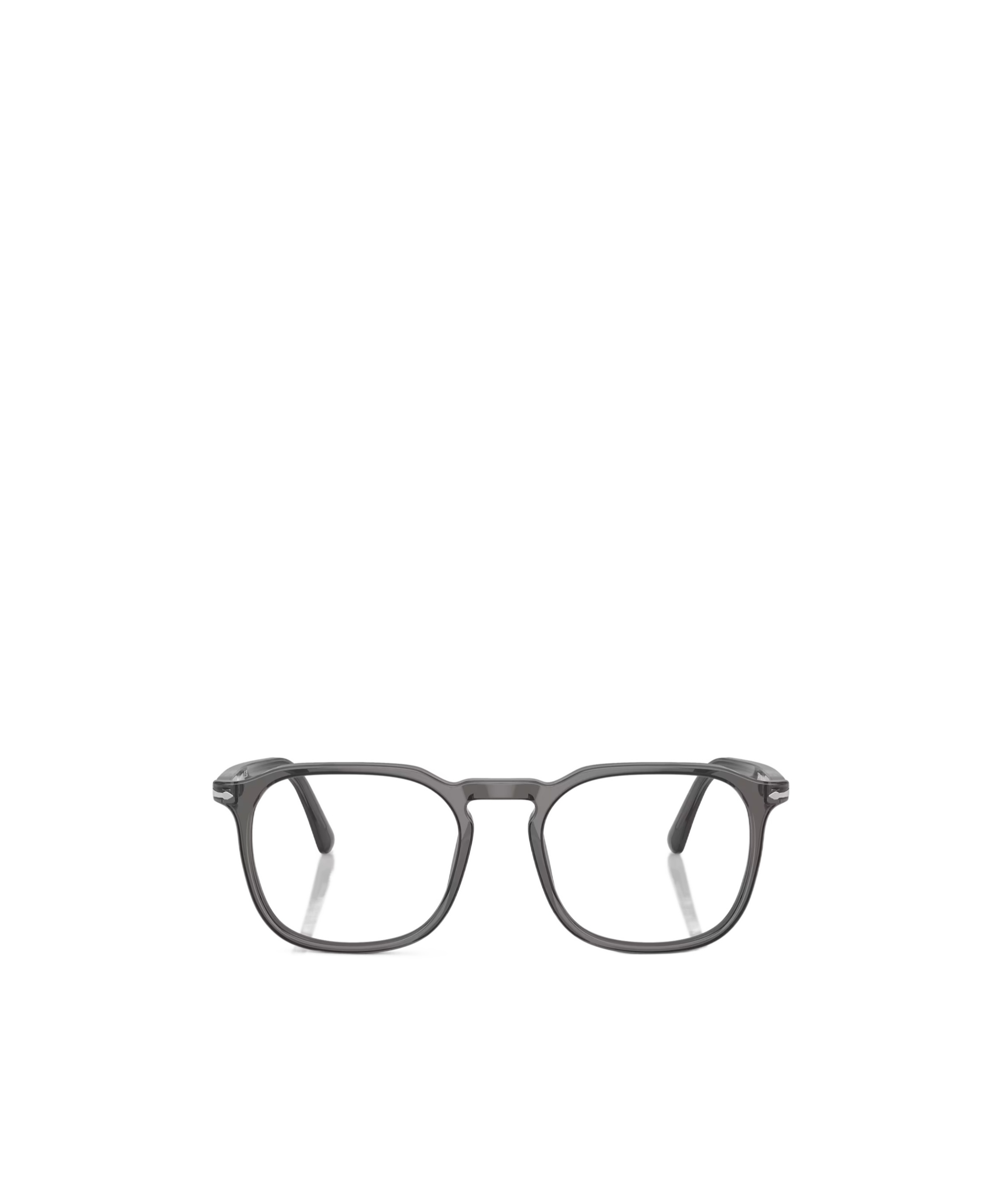 Persol Square Frame Glasses In Gray