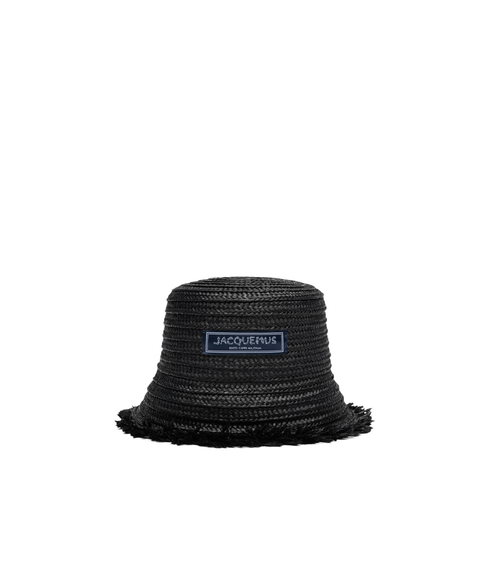 Jacquemus El Bob Bacino Fisherman Hat In Black