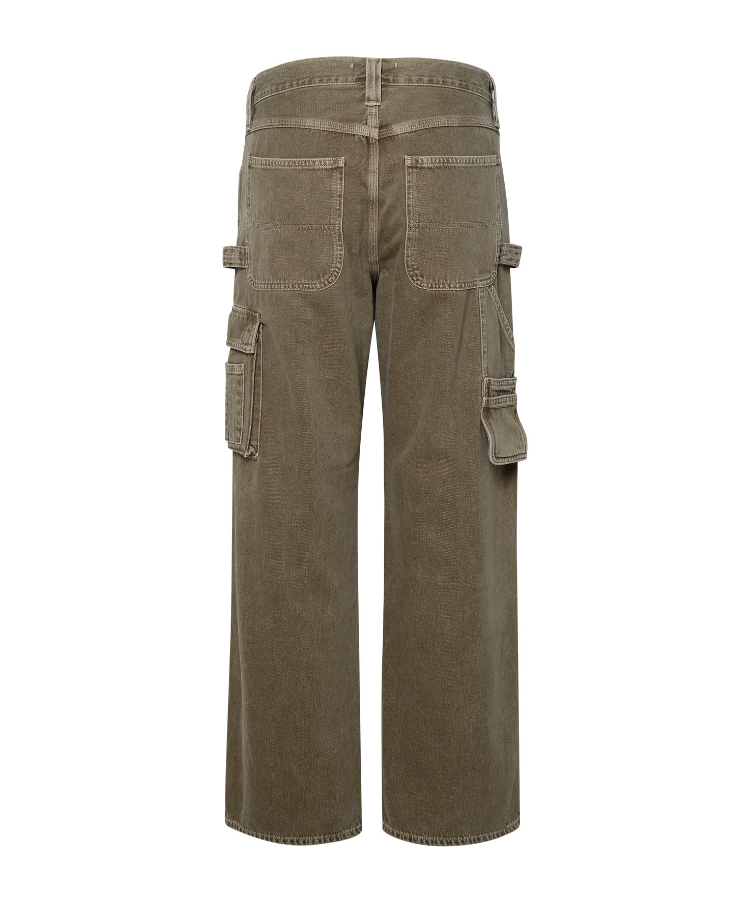Agolde Pantalone Cargo In Green