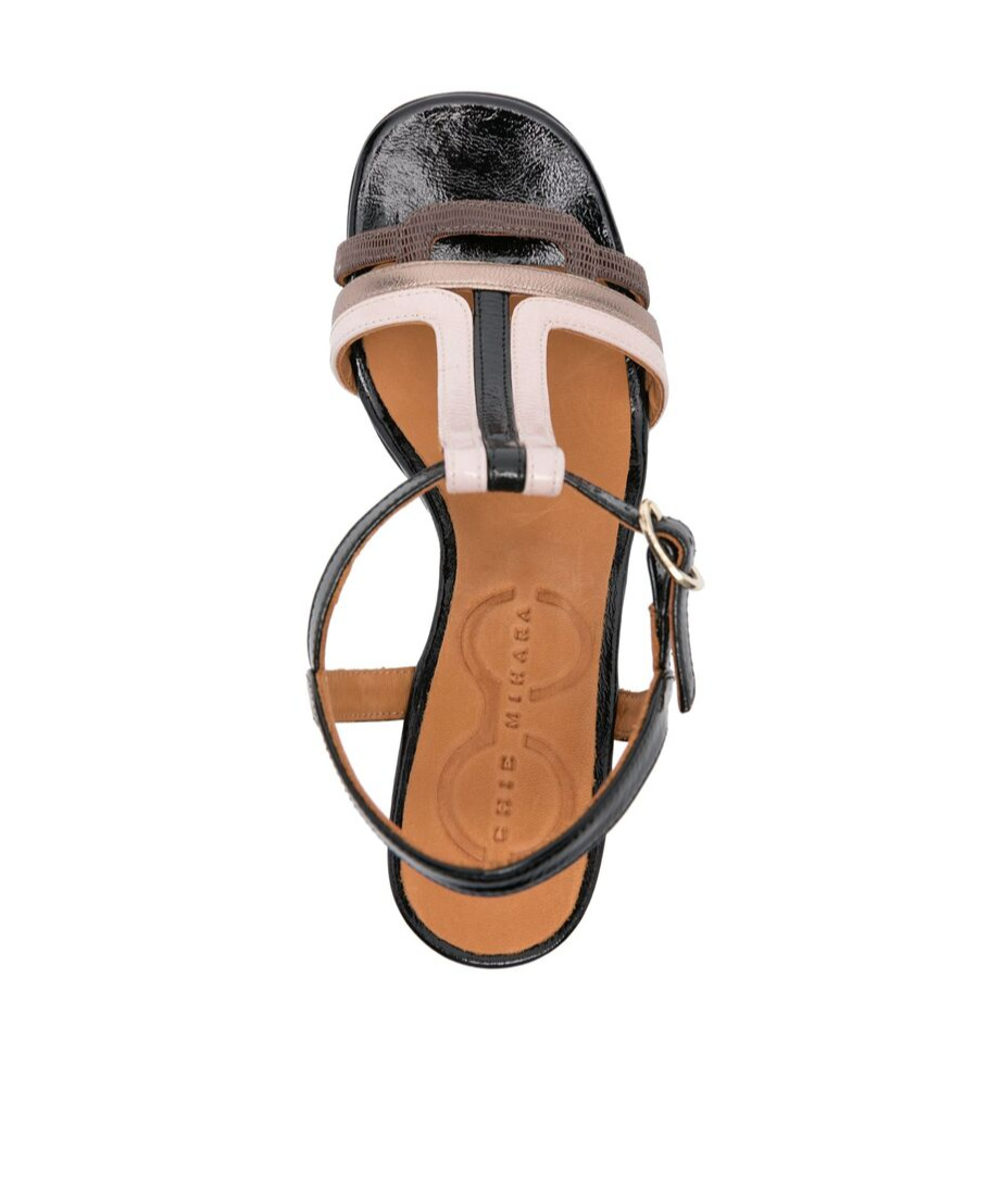 Chie Mihara 85mm Peyate Sandals In Black