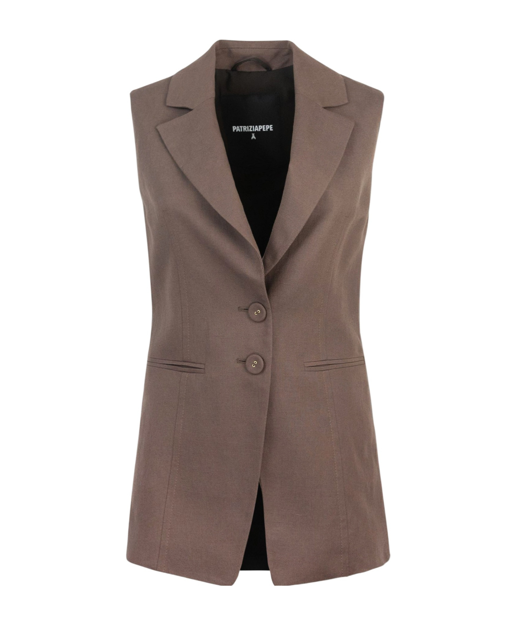 Patrizia Pepe Openwork Western-style Vest