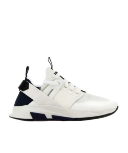 Tom Ford Two-tone Jago Sneakers In White