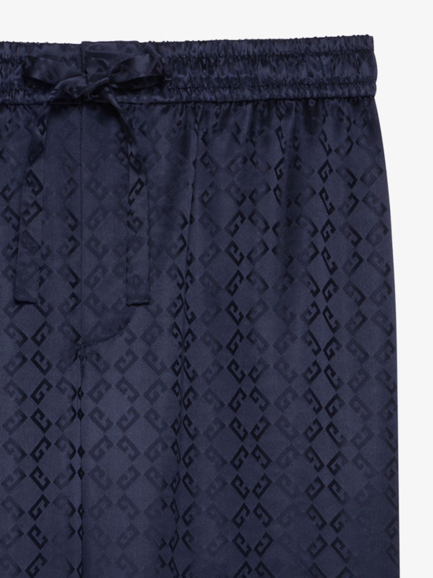 Givenchy Elastic Waist Pajamas In Black