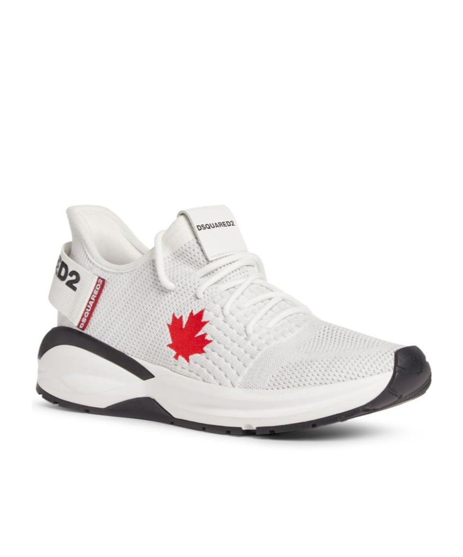 Dsquared2 Laced Sneakers In White