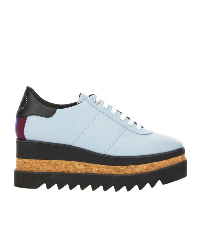 Shop Stella Mccartney Lace-up Sneakers In White