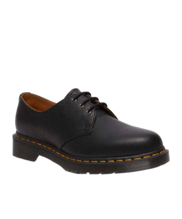 Dr. Martens' 1461 Slip Resistant Leather Oxford Shoes In Black