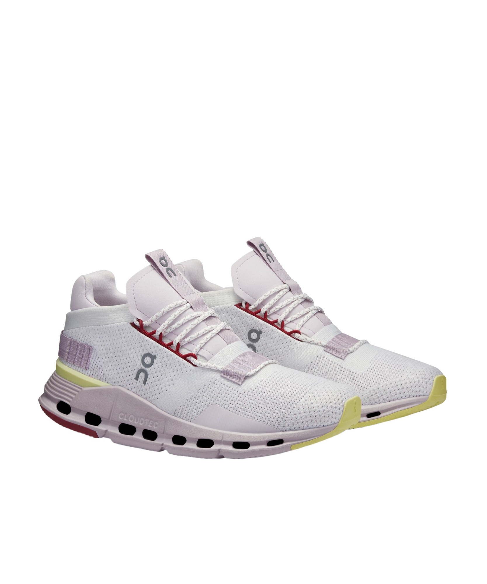 On Running Cloudnova Shoes In White