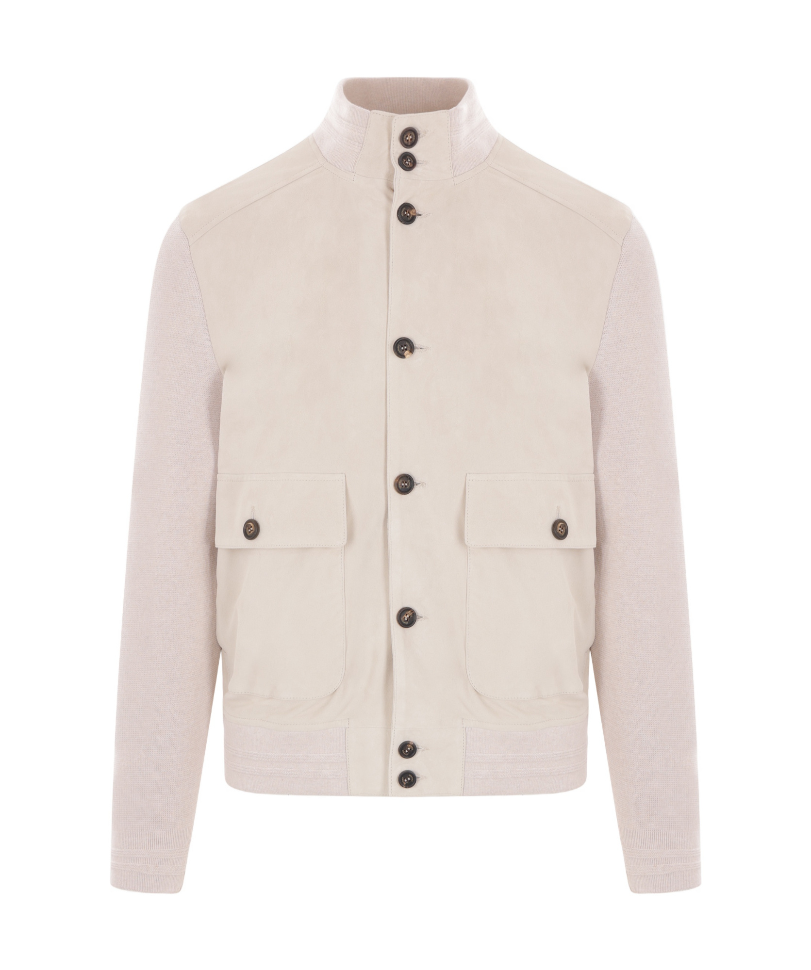 Eleventy Long-sleeved Jacket In Nude