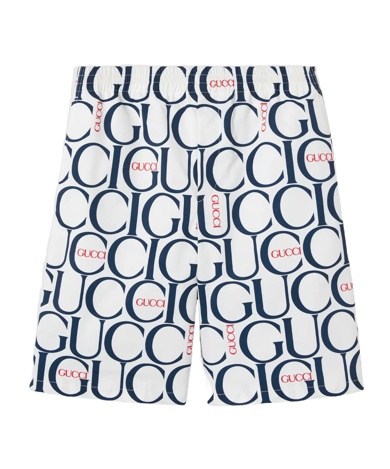 Gucci Logo Printed Shorts In White