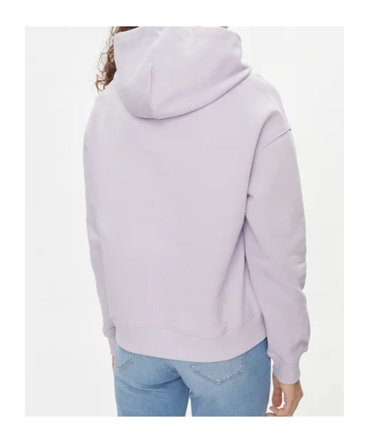 Shop Tommy Hilfiger Logo-patch Hoodie In Purple