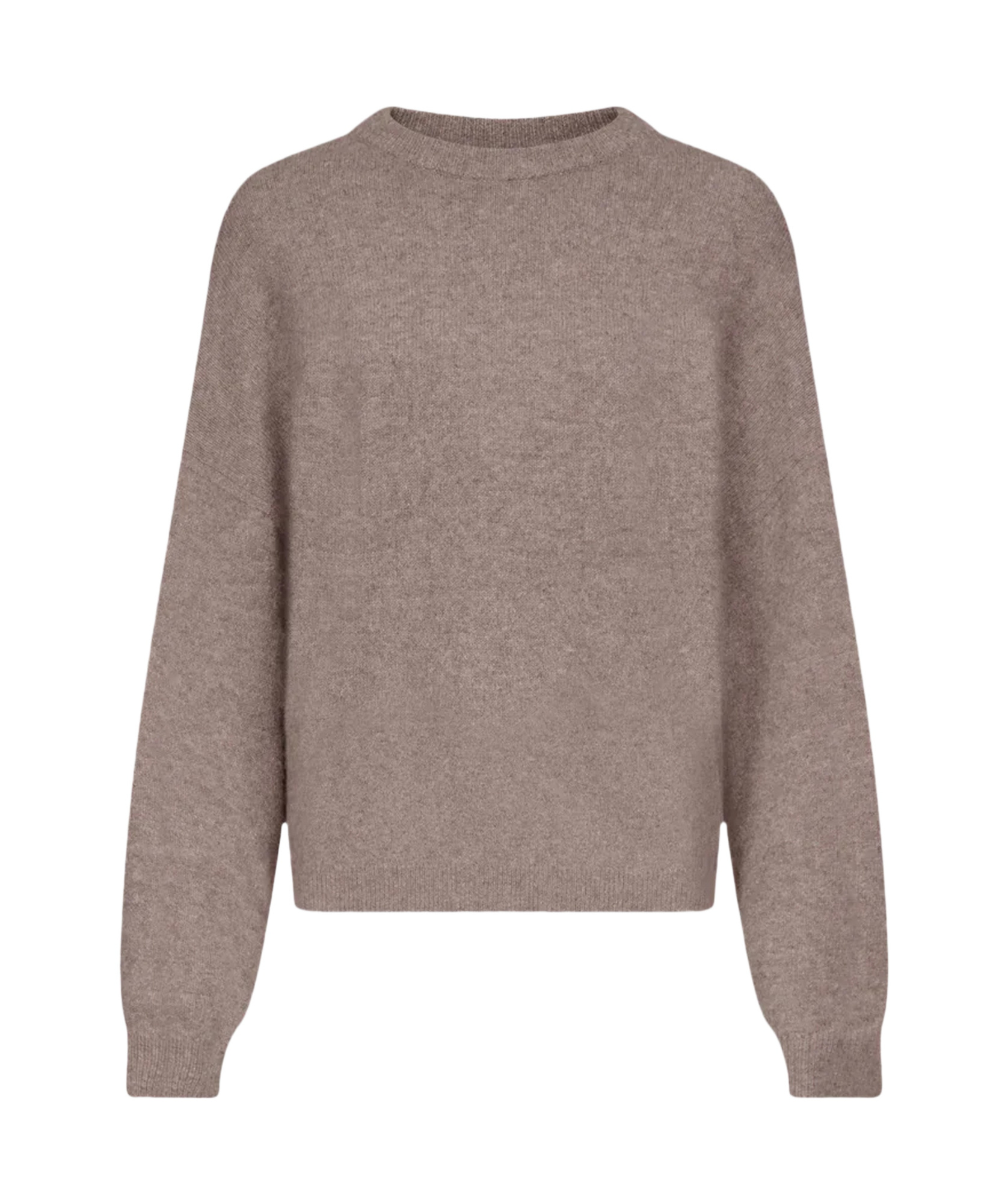 Loulou Studio Tristan Wool And Cotton Blended Sweater In Brown