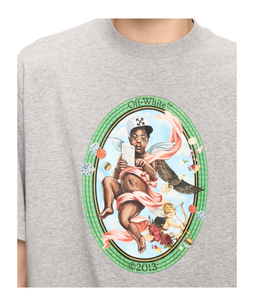 Off-white Cool Cotton T-shirt In Nude