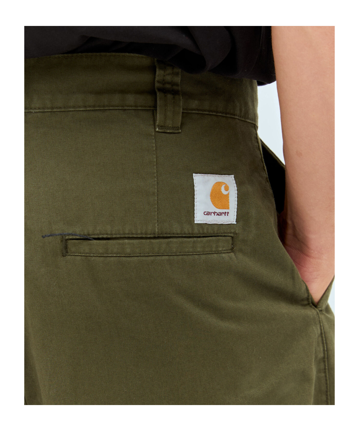 Carhartt Belt-loop Casual Pants In Green