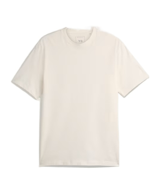 Y-3 Regular Short Sleeve Tee In Neutral