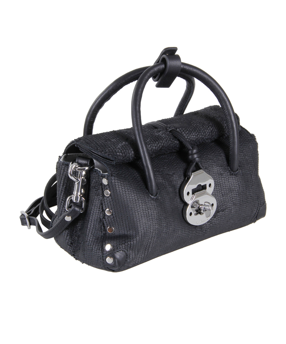 Zanellato Double-handled Shoulder Bag In Black