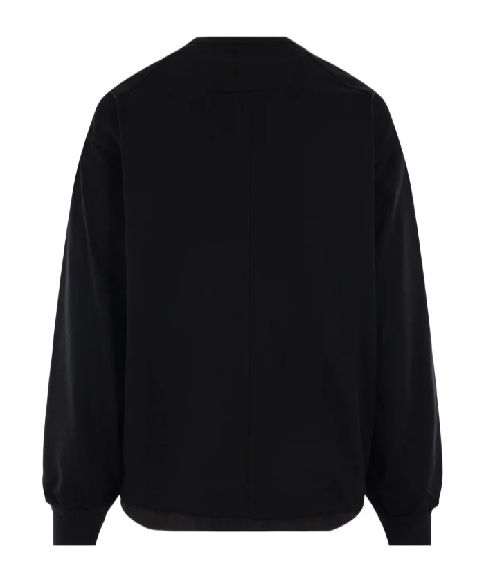 Juunj Zipped-side Cotton T-shirt In Black