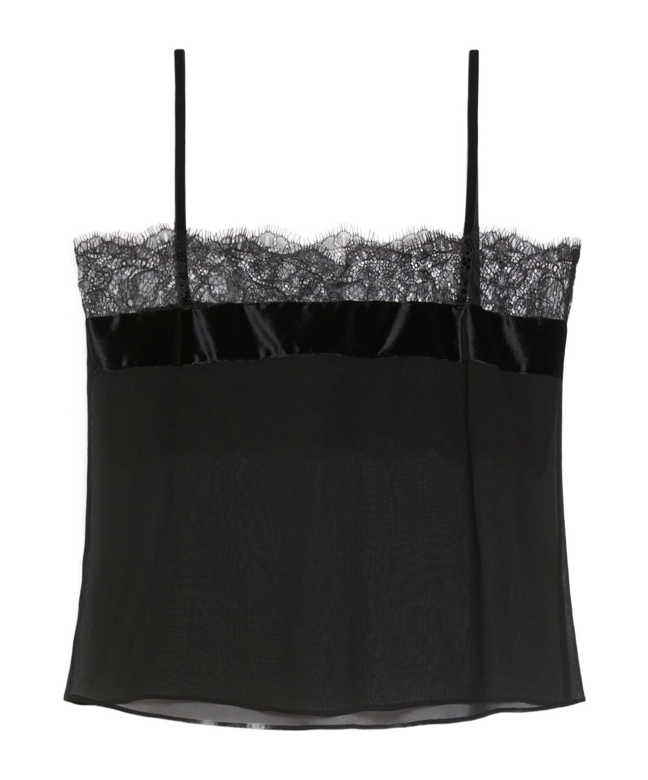 Max Mara Thin Shoulder Strap Sling In Black