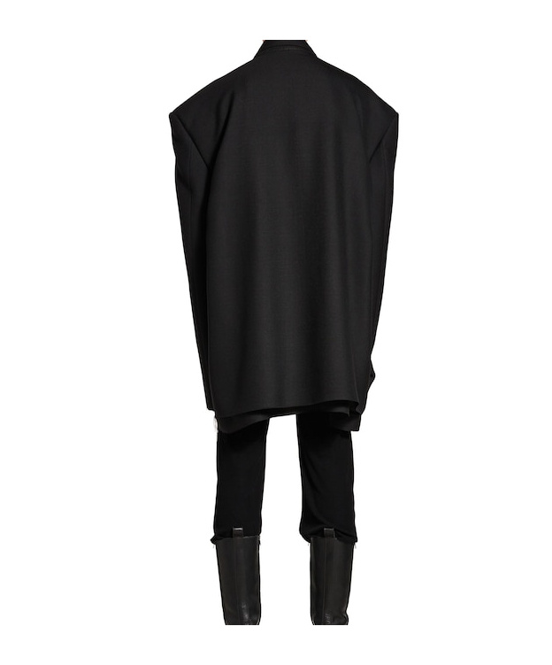 Balenciaga Single-breasted Jacket In Black