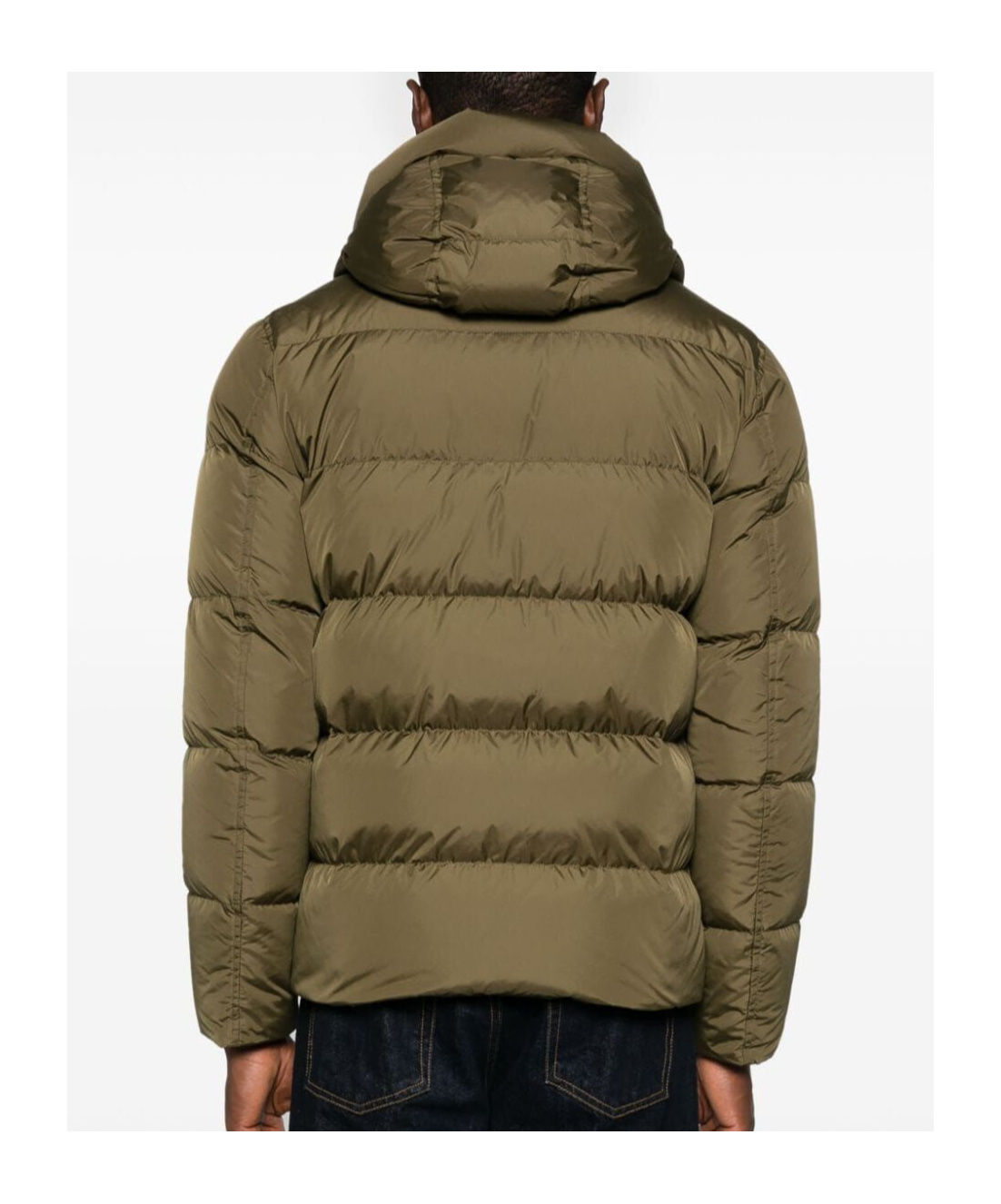 Herno Multi-pocket Pilot Cotton Suit In Green