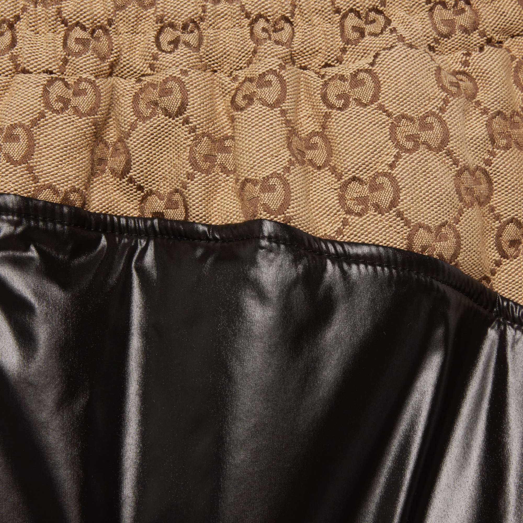 Gucci Canvas Shorts In Black
