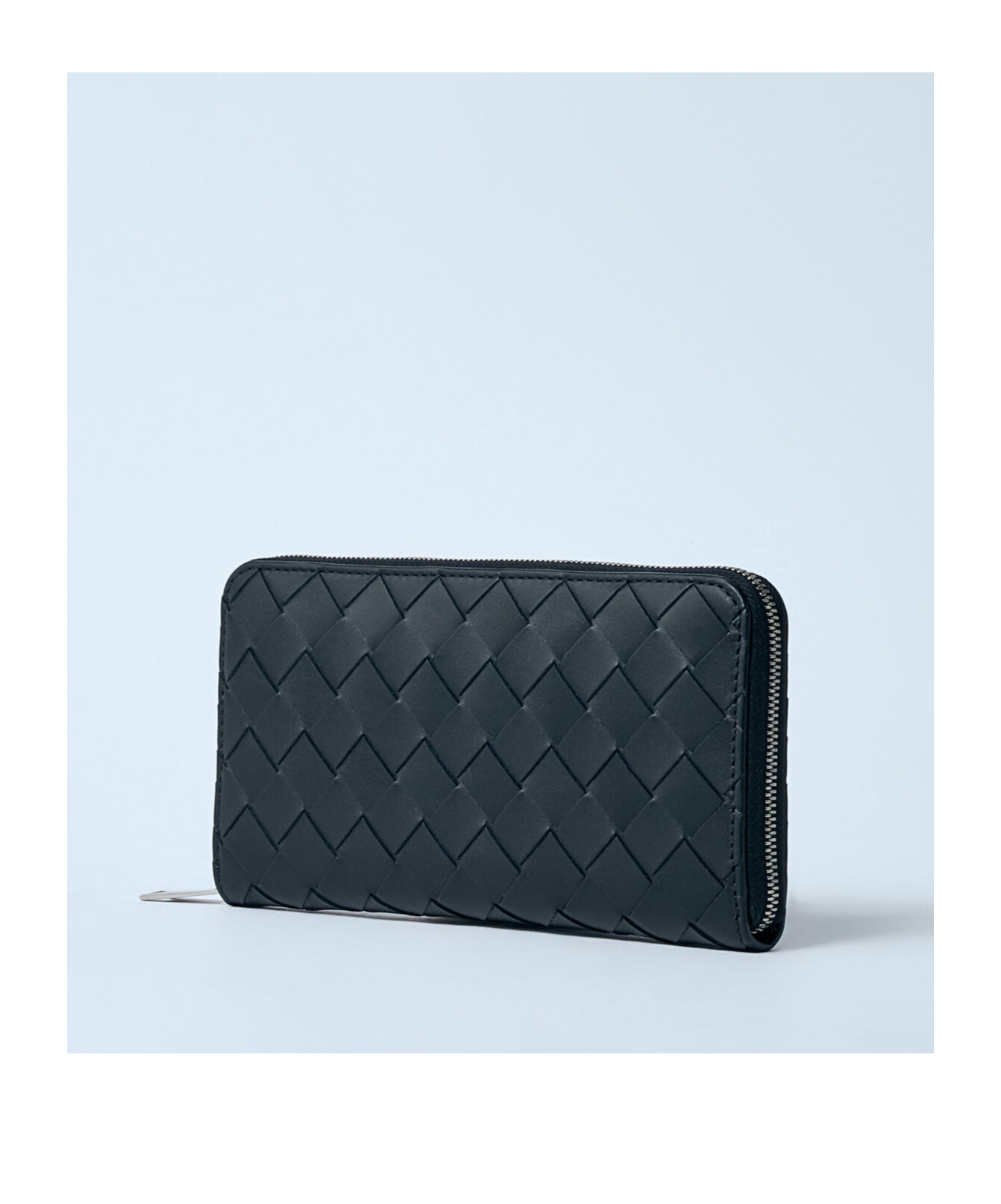 Bottega Veneta Zipper Wallet In Black