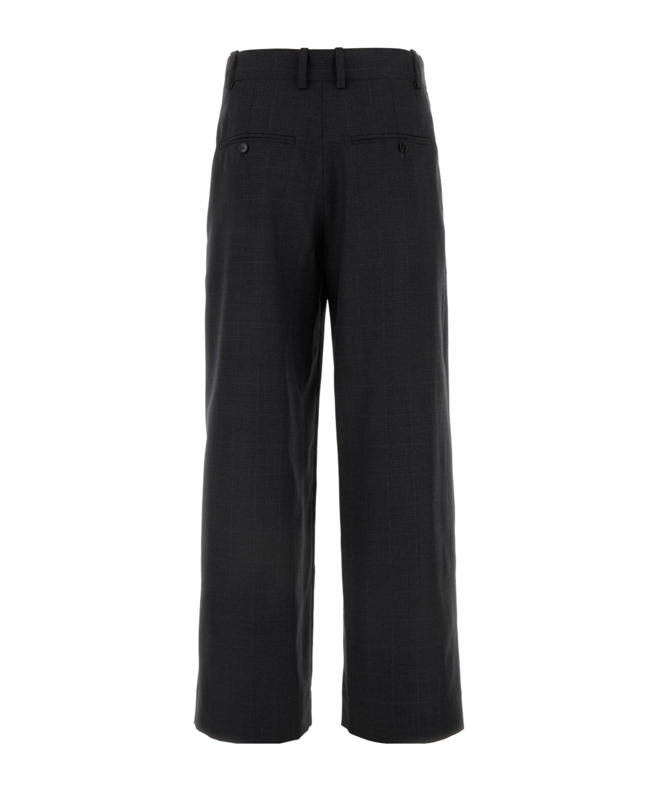 Shop Isabel Marant Straight Leg Pleated Pants In Black