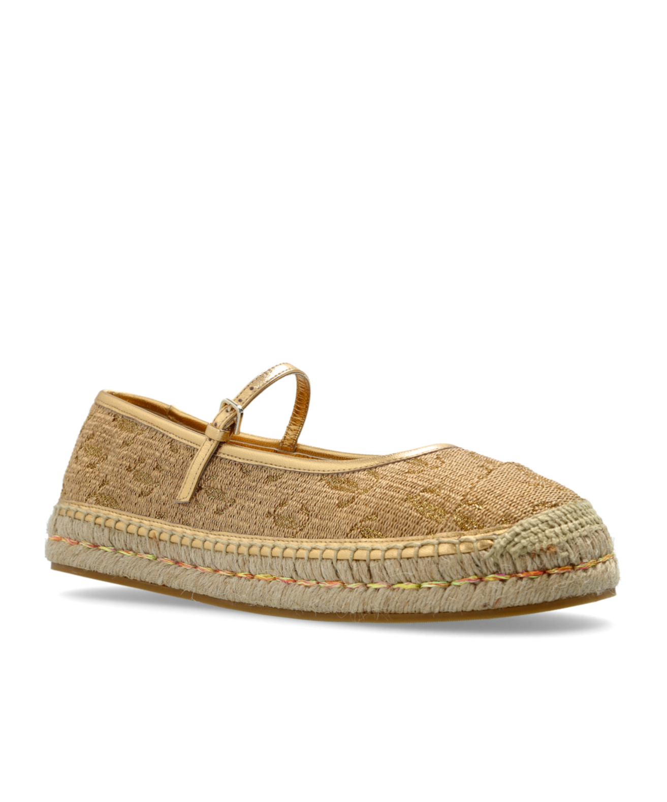 Jimmy Choo Raffia Espadrilles In Neutral