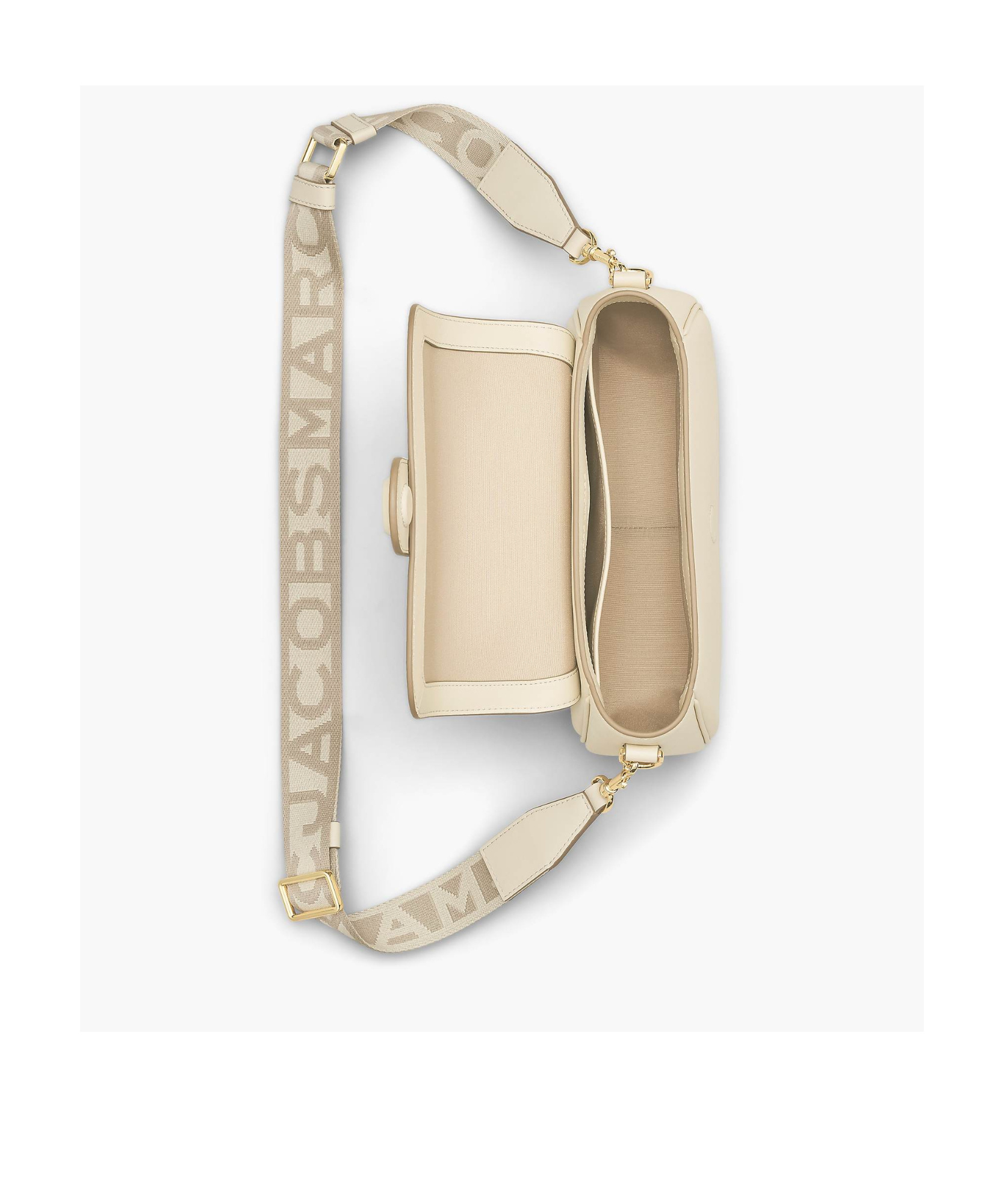 Marc Jacobs The Large Clover Shoulder Bag In Nude