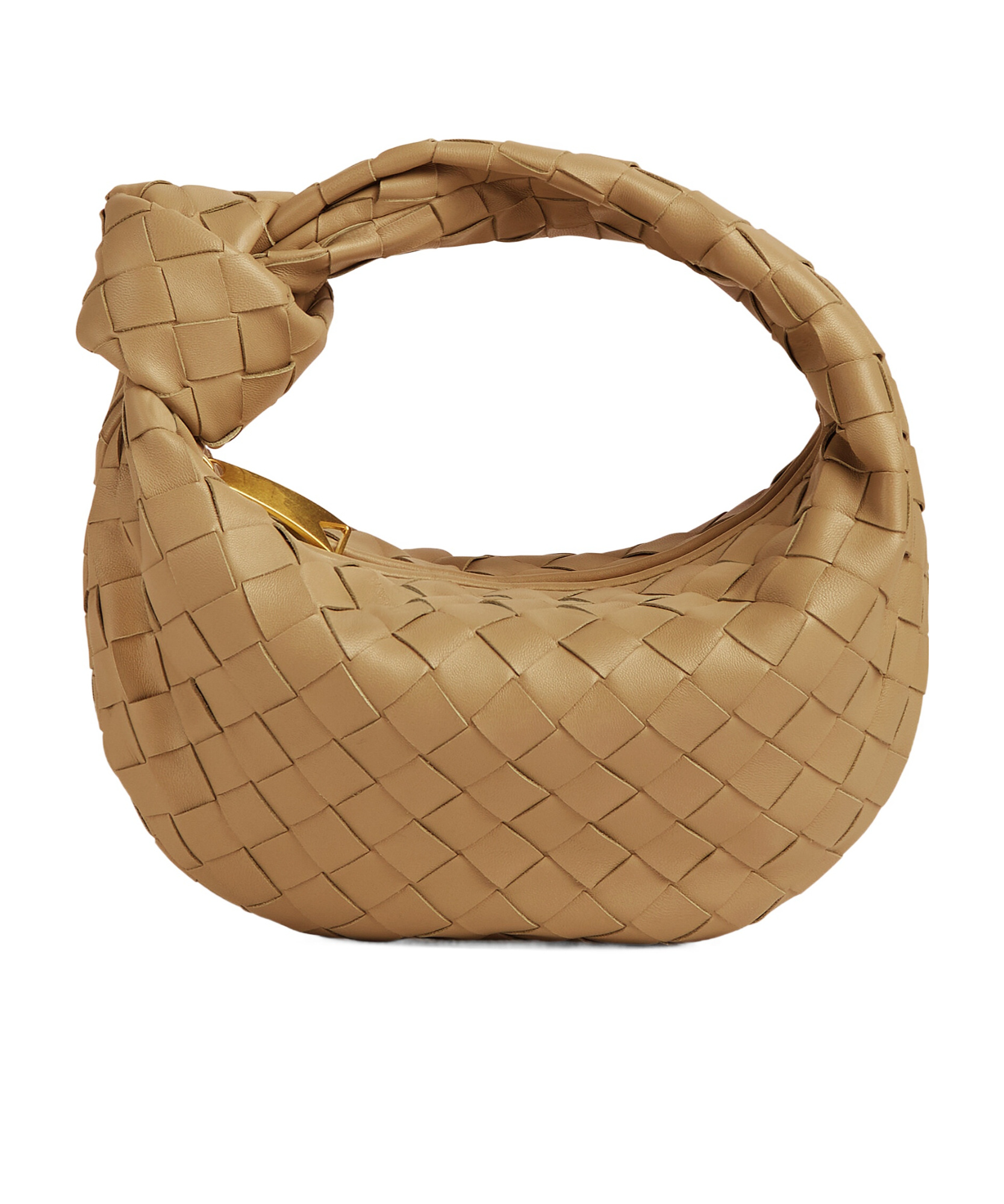Shop Bottega Veneta Mini Jodie In Brown