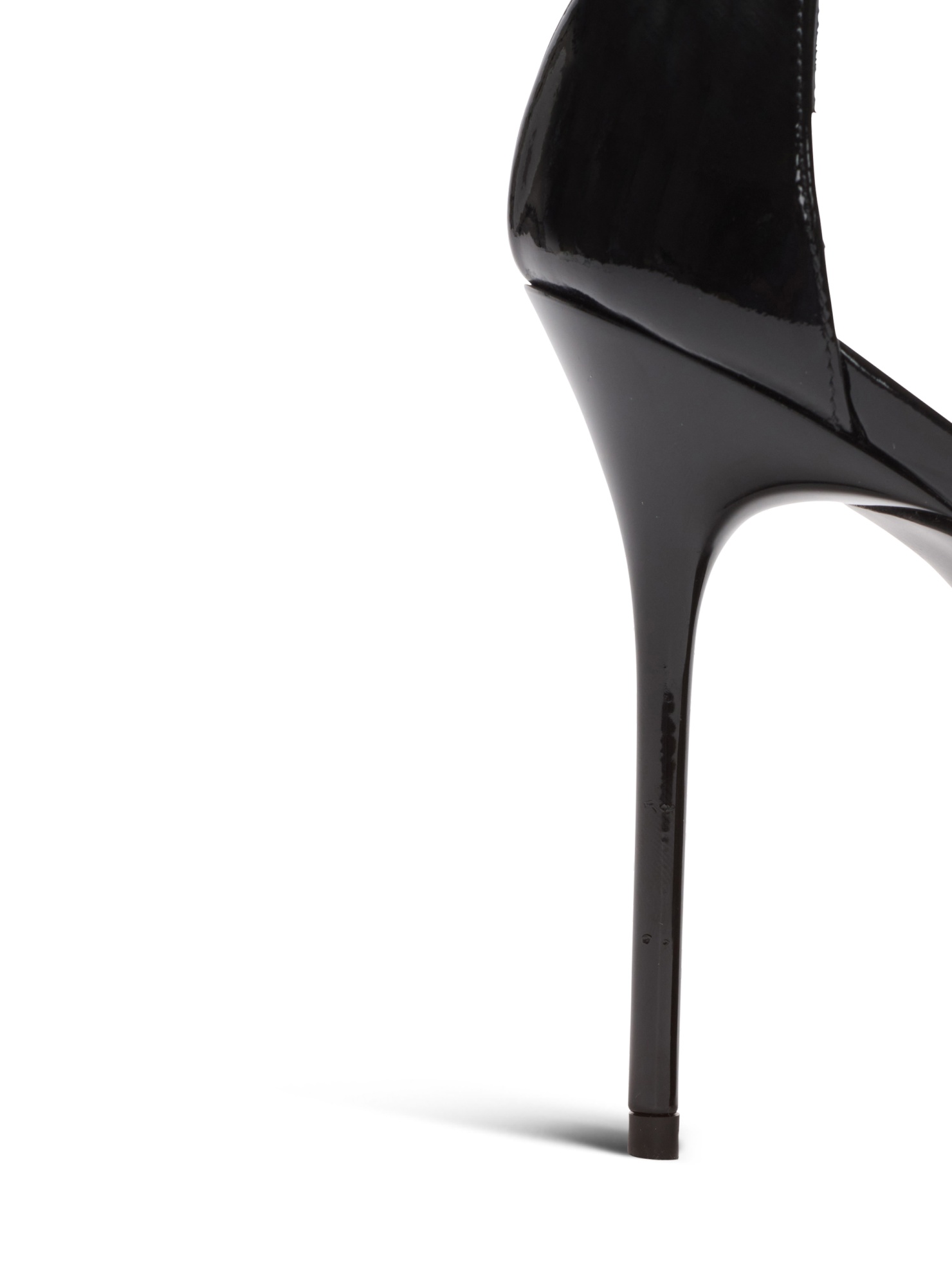 Balmain Sync Patent Leather Chain T-strap Pumps