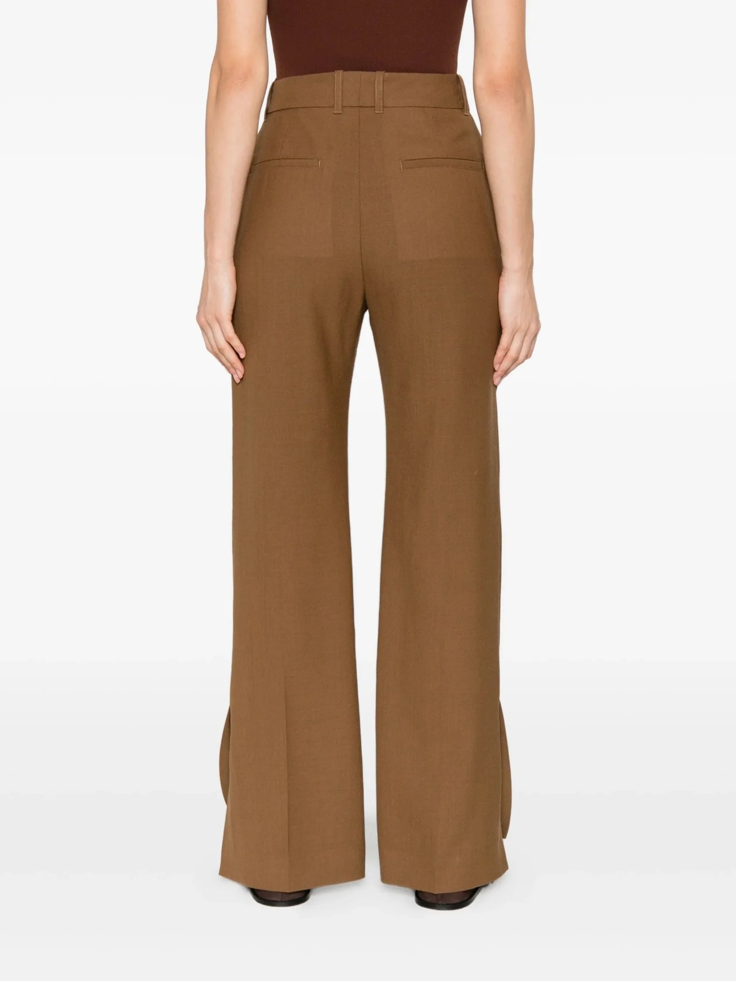 Studio Nicholson Pant In Brown