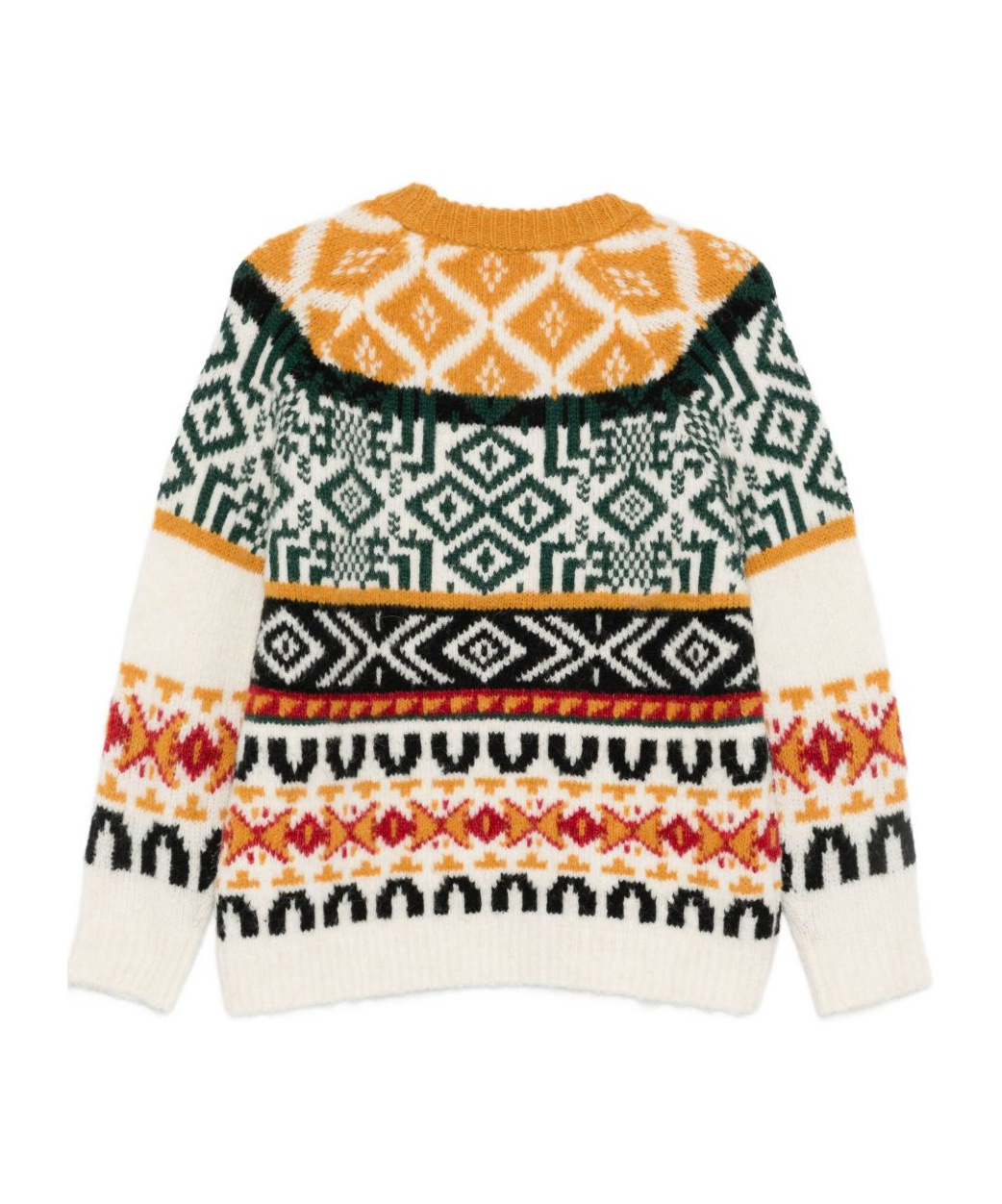Semicouture Ottavio Wool Blend Jumper In Multi