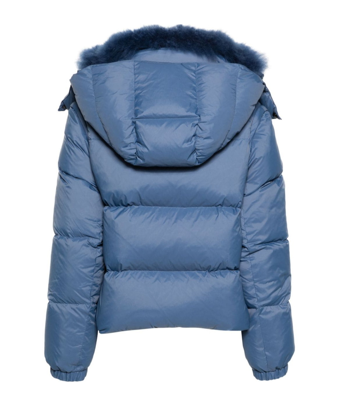 Liska Long-sleeved Down Jacket In Blue