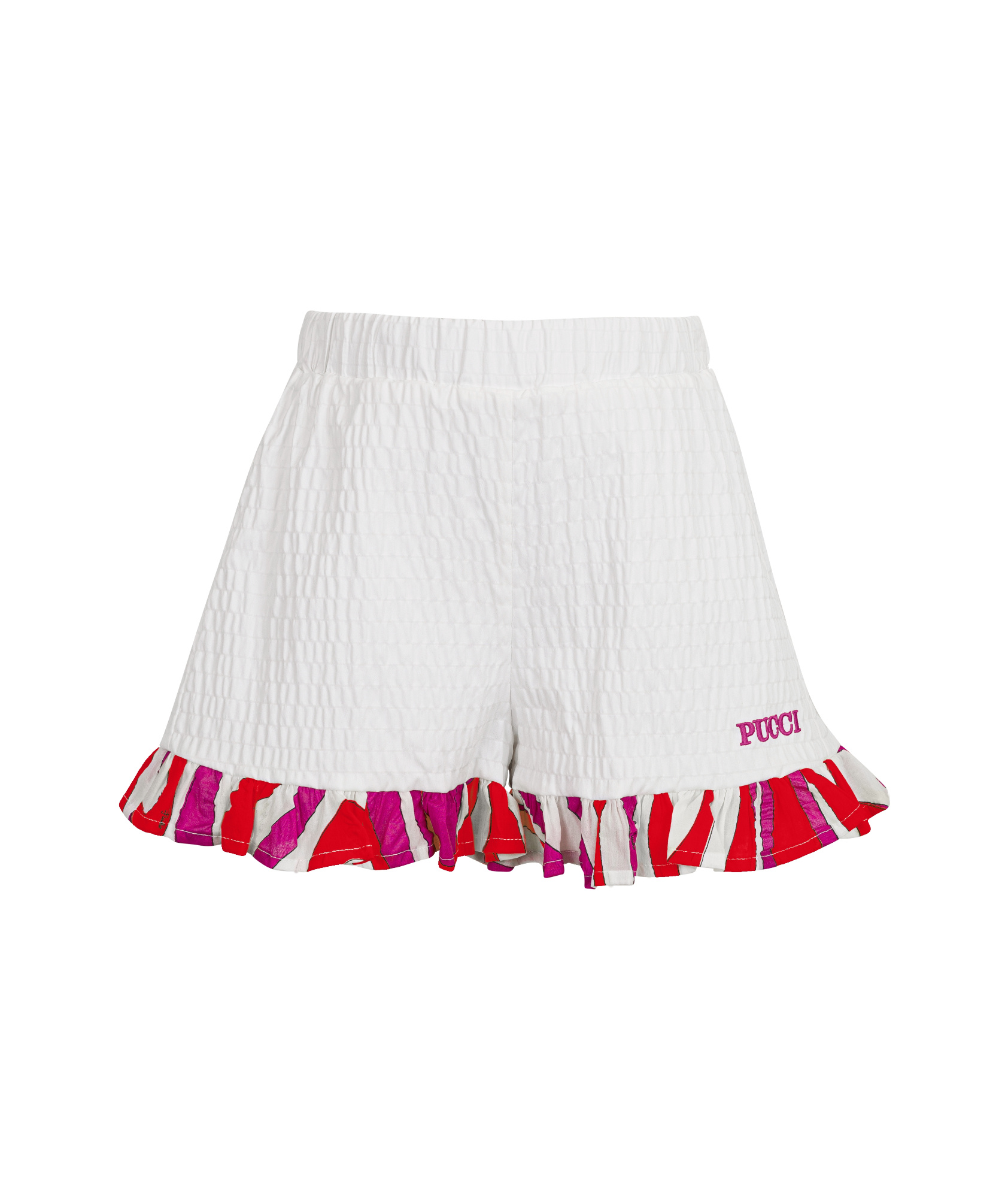 EMILIO PUCCI PRINT COTTON SHORTS